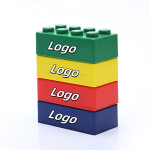 BSBH Anti-Stress PU Mousse Blocs de Construction 8*4*3cm Éducatifs Peluches Personnalisable Logo <span class=keywords><strong>Pression</strong></span> Balle Jouets - Product Image 3