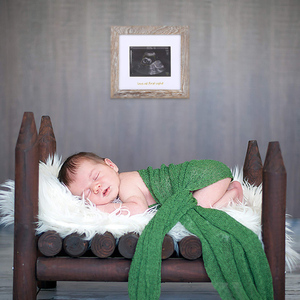 Marco de Fotos de Madera para Ecografía de Bebé, Anuncio de <span class=keywords><strong>Embarazo</strong></span>, Amor a Primera Vista, Marco para Ultrasonido - Product Image 4