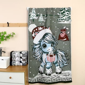 Anpassbares Muster Gewebtes Umweltfreundliches Reines Baumwoll-Handtuch mit Hoher Saugfähigkeit für das Badezimmer - Product Image 3