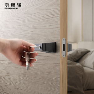 Simple Design Privacy Access <strong>Door</strong> <strong>Knob</strong> <strong>Black</strong> Gray Bathroom <strong>Knob</strong> High Standard Passage Interior <strong>Door</strong> Lock Set - Product Image 4