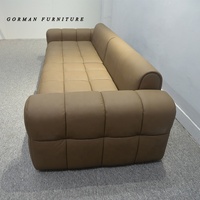 Großhandel Wohnzimmer-Sofagarnitur Dreisitzer Leder-Ecksofa Echtleder-Sofaset Wohnzimmermöbel
