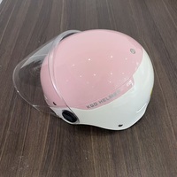 Demi-casques ouverts d'été en ABS avec double visière pour vélos électriques et motos