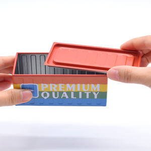 Tùy chỉnh nhỏ vận chuyển hàng hóa Container vận chuyển hình dạng mô hình hộp thu nhỏ container lấy cảm hứng từ kim loại có thể mini hàng hóa container hộp thiếc - Product Image 4