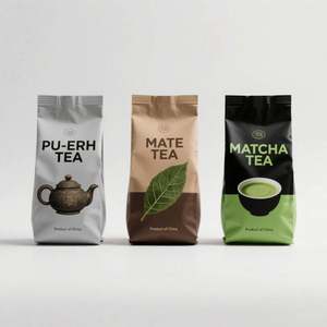 Sac en plastique personnalisé, impression numérique, sac refermable en aluminium pour chocolat, emballage alimentaire - Product Image 5