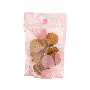 Impresión personalizada de fábrica, paquete de alimentos con sellado térmico, patatas fritas de yuca, piruleta, pastel, postre, almendra, gofres, <span class=keywords><strong>bolsa</strong></span> de embalaje para hornear con logotipo - Product Image 1