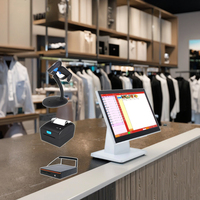 Système de point de vente à écran tactile capacitif de haute qualité de 15.6 pouces