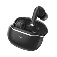 Auriculares Inalámbricos YX03 con Clip Estilo Cámara Retro para Auriculares 5.3 ENC/ANC IPX5 Resistentes al Agua con Linterna, Material ABS