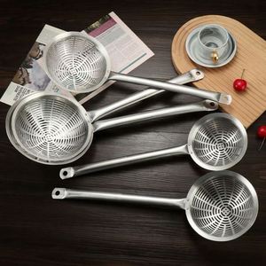 Cuillère écumoire en acier inoxydable de haute qualité pour la cuisson et la friture, ustensile de cuisine pour fondue et friture - Product Image 3
