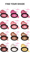 Surligneur Maquillage Logo Personnalisé Vegan Sans Cruauté Étanche Longue Durée Shimmer Highlight Palette