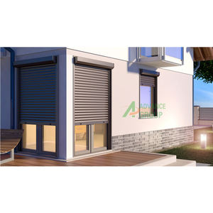 Volets roulants isolés en aluminium durable pour les portes d'obturation à l'avance des maisons - Product Image 6