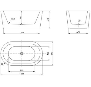 Venta caliente Interior Diseño de lujo Empaque Bañera independiente Bañera de hidromasaje de superficie sólida para adultos - Product Image 5