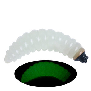 Bán Buôn So182 2.4Cm 0.4G 50 cái/túi Nhân Tạo Mềm Nhựa Mồi Sáng Sống Động Như Thật Bionic Bánh Mì Bug Worm Mồi Câu Cá - Product Image 4