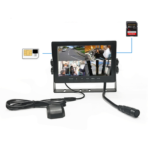 Xe an ninh từ xa hệ thống giám sát 4-kênh 7 "TFT 1080P <span class=keywords><strong>DVR</strong></span> 4 gam GPS <span class=keywords><strong>Camera</strong></span> <span class=keywords><strong>Kit</strong></span> cho xe tải & xe lớn - Product Image 2