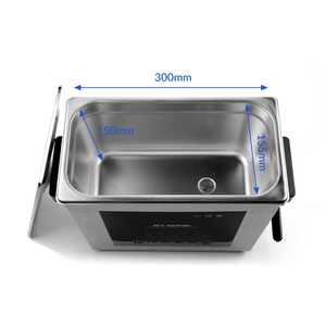 Nouveau Nettoyeur à Ultrasons Industriel Électrique GTSONIC 150W 6L avec Chauffage 300W pour Dégraissage de Pièces Automobiles Métal/Bobine CE/GS - Product Image 5