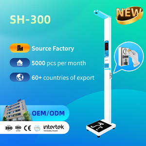 Pèse-personne et toise ultrasoniques à monnayeur pour cliniques et pharmacies - Product Image 1