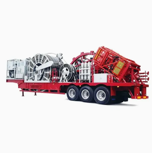 Unidad de Tubería Enrollada (CTU) para Pozos de Petróleo y Gas Montada en Camión con Motor de Corriente Alterna y Construcción de Acero Inoxidable - Product Image 1