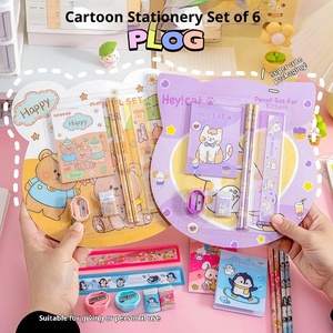 Coffret Cadeau <span class=keywords><strong>de</strong></span> Papeterie en Plastique Six Pièces pour Étudiants – Idéal pour Garçons, Filles, Fête des Enfants, Anniversaire, Récompense Maternelle, <span class=keywords><strong>Fournitures</strong></span> <span class=keywords><strong>de</strong></span> Noël - Product Image 4
