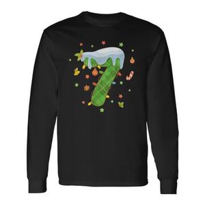 Camiseta navideña de manga larga con número 67, camiseta para parejas con meme Six Seven - Product Image 1