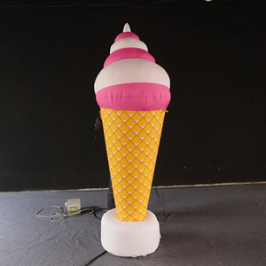 بالون إعلاني قابل للنفخ على شكل كشك آيس كريم/آيس كريم قابل للنفخ - Product Image 1