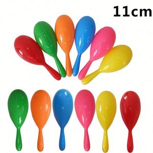 Customized Logo Printed Various Color Percussion Colorful Plastic Baby Maracas for Kids Early Education Toy Promotional <b>Gifts</b> - Product Image 2