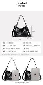 Designer Messenger Customize Women Pu Leather the <b>Tote</b> Bag Purse Crossbody Bag Luxury Purse Handbags for Ladies - Product Image 3