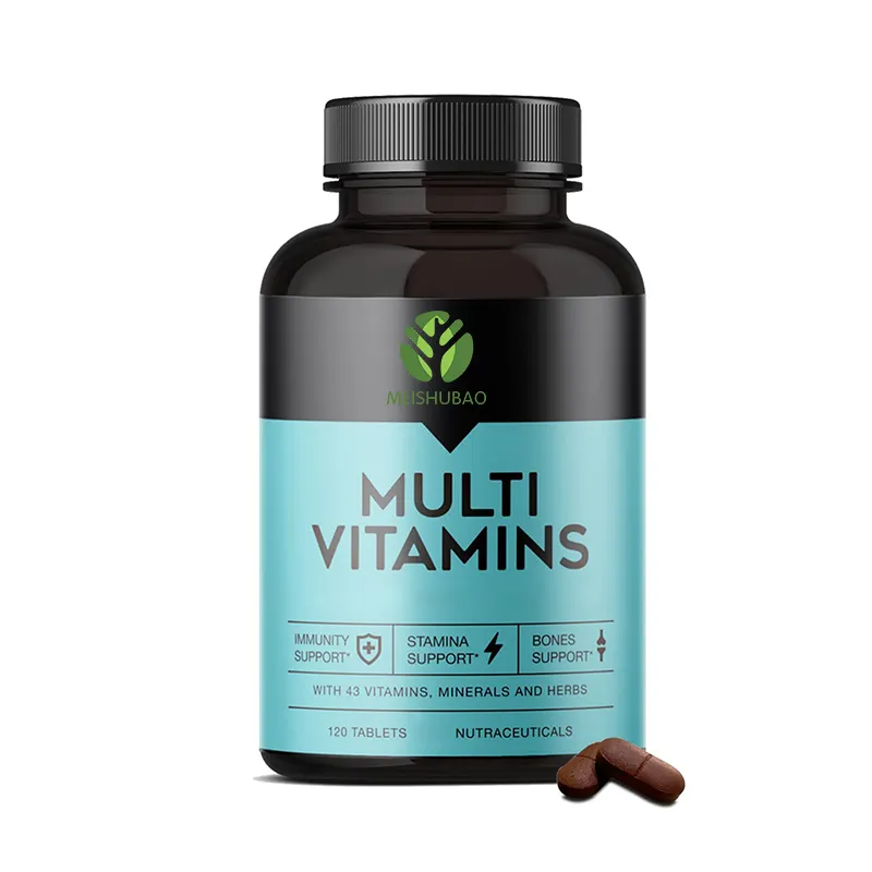 Bulk Multivitamine Tabletten Vitamine A,D,E,C,B1,B2, b6 Multivitamine Pil Immuunsysteem Gezondheid Multivitamine Supplement