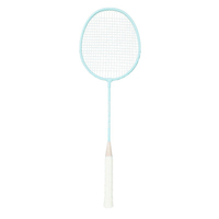 Raquettes de badminton durables pour débutants, raquette avec poignée intégrée absorbant les chocs et antidérapante, raquette en ferroalliage