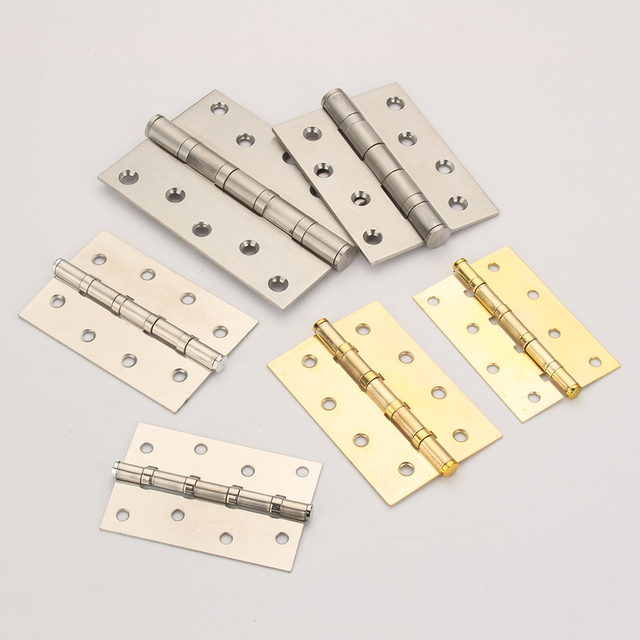 Directly Factory Price 4 Inch Furniture Kitchen Cabinet Door Accessories Flat Head Iron Hinge