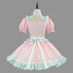 Lolita Maid Dress Light Pink Sky Blue Spring 2025 Anime Cosplay Costume - Product Image 3