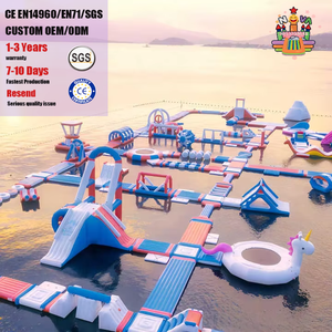 NOVA Parques Acuáticos Inflables Grandes para Lagos al Aire Libre, Equipos de Entretenimiento, Deportes Acuáticos Temáticos y Juegos de Entretenimiento para Adultos - Product Image 2