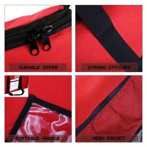 Insulated Reusable Grocery Bags Waterproof Thermal Lunch Bags Foldable Custom Insulated Food <b>Delivery</b> Bag With Logo - Product Image 3