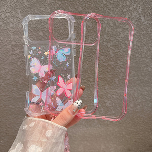 Funda 360 para iPhone 17 16 15 Pro Max, Carcasa Protectora <span class=keywords><strong>de</strong></span> Cobertura Total 3 en 1 con Brillantina, Accesorios para <span class=keywords><strong>Teléfono</strong></span> Móvil - Product Image 3