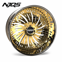 Jantes de voiture NJQS COSTELLO SF 4359 5x114.3, roues de voiture 18 pouces 19 pouces, jantes forgées, spécifications personnalisées, pièces pour Nissan Z