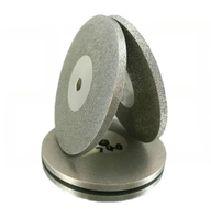 Disque diamanté 45-1000 Grit Lapidaire Disque de meulage diamanté Roue Rotatif Outils abrasifs rotatifs 100mmx5x10mm