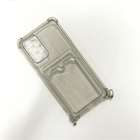 Sangle de cou attache étui portefeuille pour téléphone portable avec cordon sangle bandoulière couverture mobile pour iphone 14 pro max porte-carte collier couverture