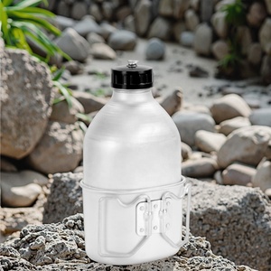 Gourde tactique légère d'extérieur professionnelle pour le camping, système d'hydratation de terrain multifonctionnel en aluminium pour la randonnée - Product Image 5