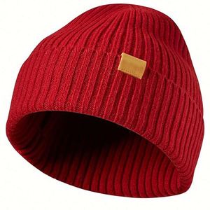 Gorro de Punto Unisex para Otoño e Invierno, con Logotipo Personalizado, Gorro de Invierno de Punto, Diseño de Camuflaje con Puntos, Etiqueta Tejida en Acrílico Suave - Product Image 4