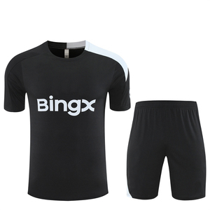 Uniformes de Fútbol de Verano, Conjunto de Entrenamiento de Manga Corta, Jersey 25/26, Transpirable, de Poliéster, de Secado Rápido, Cuello Redondo, Unisex - Product Image 1