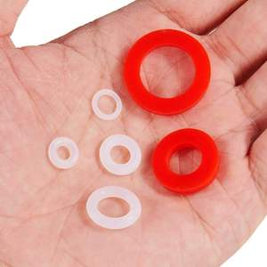 Litorange Juntas Tóricas de Silicona, 190 Piezas de Tamaños Variados, 6 Diferentes Juntas de Goma Suave de Grado Alimenticio, Arandelas de 0.5 Pulgadas DE y 0.06 Pulgadas de Espesor - Product Image 4