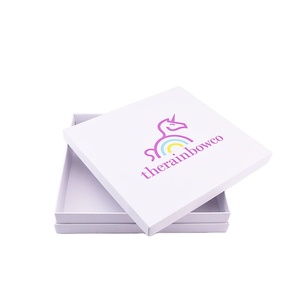Custom Clothes Ornament Unique Scarf Holiday Cartoon Candy Bulk Unicorn Gift Packaging Box 2.00mm thickness
