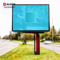ALSON-Écran LED P5 P8, panneau d'affichage à LED, affichage à LED pour l'extérieur, publicité extérieure, écran à LED pour l'extérieur