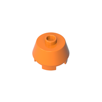 100g/112 pièces 98100 Cône Tronqué 2*2 Briques Rondes Petites Particules Blocs de Construction Jouet d'Empilage Accessoires Techniques