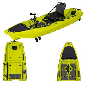 Itoo nuevo diseño 1 persona Modular Pedal <span class=keywords><strong>Kayak</strong></span> 2 secciones <span class=keywords><strong>desmontable</strong></span> con fácil transporte Material de casco de HDPE en venta - Product Image 2