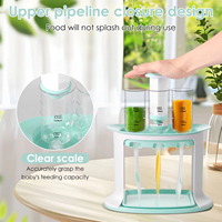 Station de préparation de purée de fruits réutilisable pour bébé avec 5 sacs portables, pour aliments faits maison, écologique et facile à nettoyer