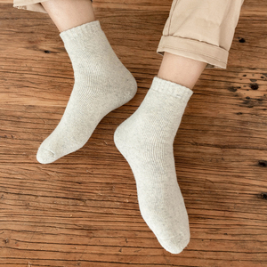 Chaussettes thermiques épaisses personnalisées avec logo, 10 % cachemire de luxe, chaussettes en <span class=keywords><strong>laine</strong></span> pour hommes, chaussettes mi-hautes pour l'hiver extrême - Product Image 6