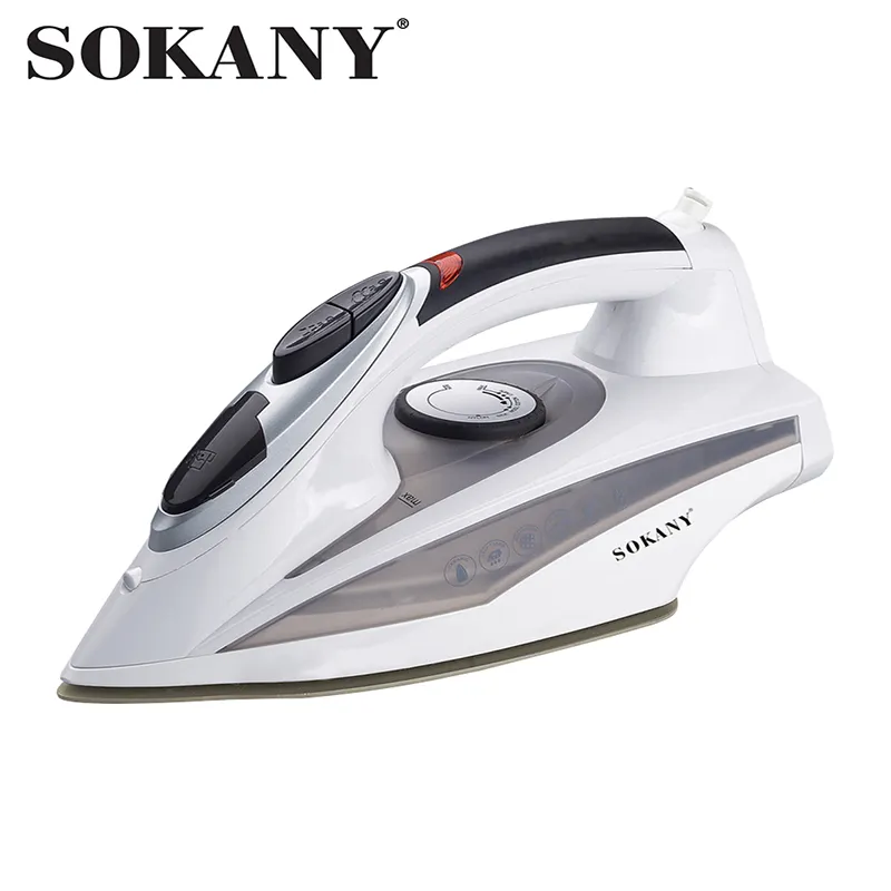 Zogifts SOKANY Solar Electric Iron Handheld Electric Dry Iron Super Steam Home Garment Steamer