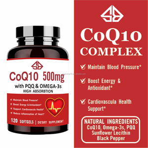 Cápsulas de Extracto de Girasol con Coenzima Q10 PQQ de Alta Absorción, Antifatiga, Antioxidante, Refuerzo Inmunológico, Salud Cardíaca, 120 Cápsulas Blandas para Adultos - Product Image 4