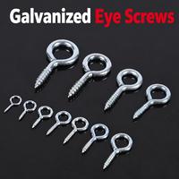 TEBAK Mini Bolt Wooden Surface Zinc Plated Sheep Horn Nail Sheep Eye Connectors for Bracelet/Earring/Necklace Making