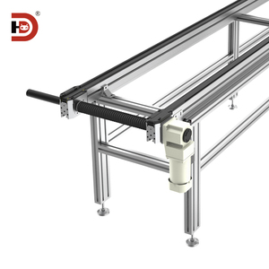 Ayarlanabilir genişlik senkron bant konveyör PTS1 dişli senkron bant konveyör pil tepsisi konveyör özelleştirme - Product Image 6