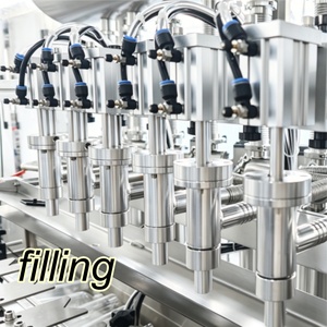 Machine de remplissage et de bouchage de bouteilles haute capacité pour bière, lait, eau, huile avec remplissage et emballage précis en caisses - Product Image 3